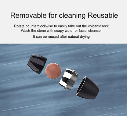 Experience Flawless Skin with Our Volcanic Stone Oil-Absorbing Face Roller