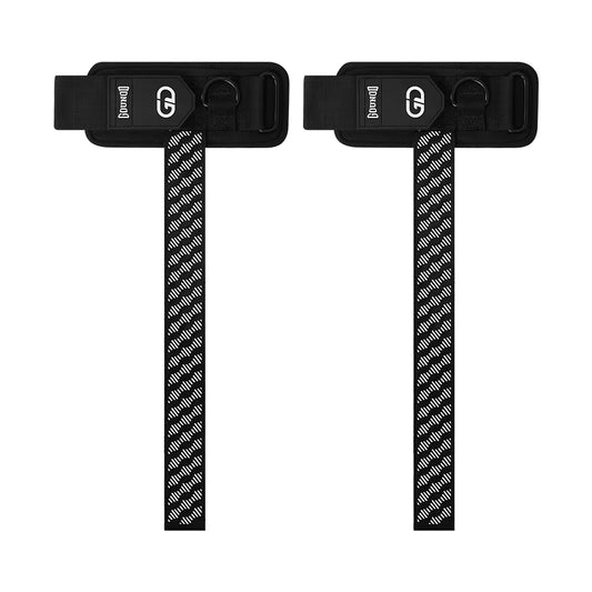 2Pcs Weightlifting Wrist Straps Strength Training Adjustable Non-Slip Gym Booster Bands Fitness Lifting Support Sports Grip Ban